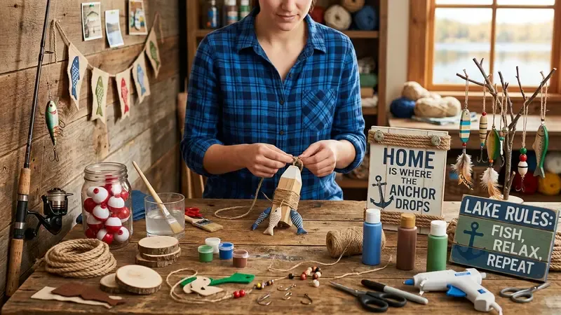 DIY Fishing-Themed Crafts