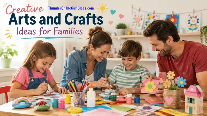 Creative Arts and Crafts Ideas for Families
