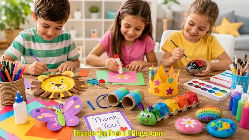 Easy DIY Crafts for Kids to Make at Home