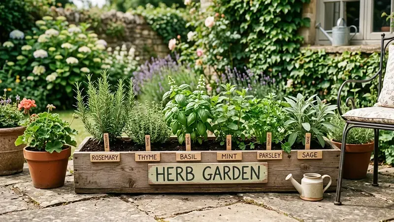 Small Herb Garden
