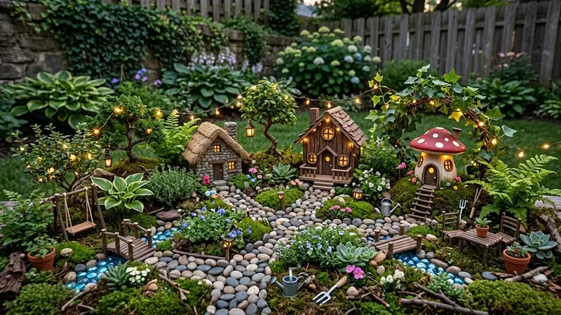 backyard fairy garden ideas