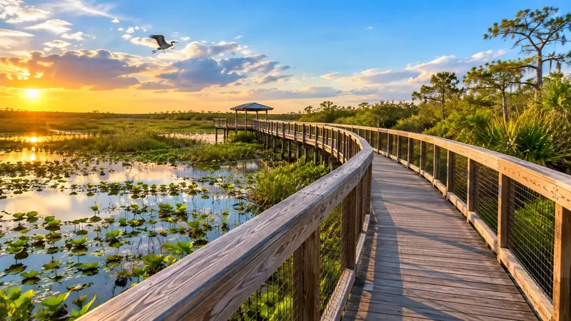 everglades elevated boardwalk