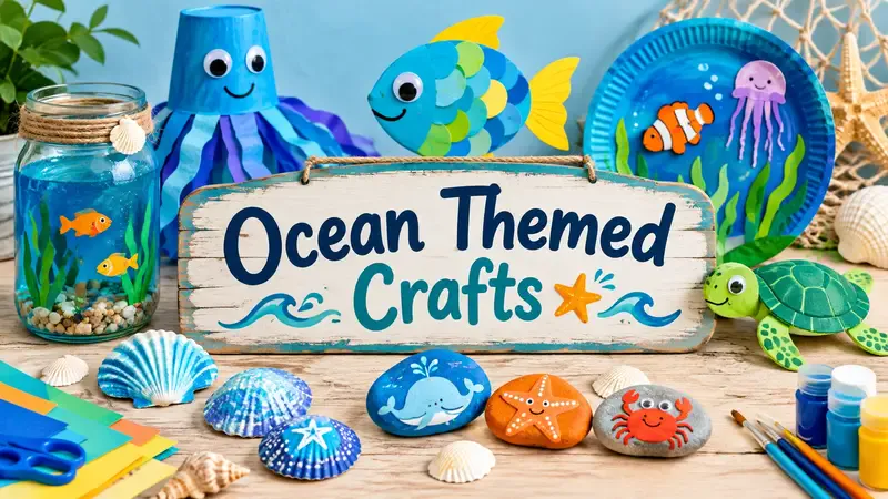ocean themed crafts
