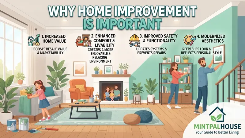why home improvement is important mintpalhouse